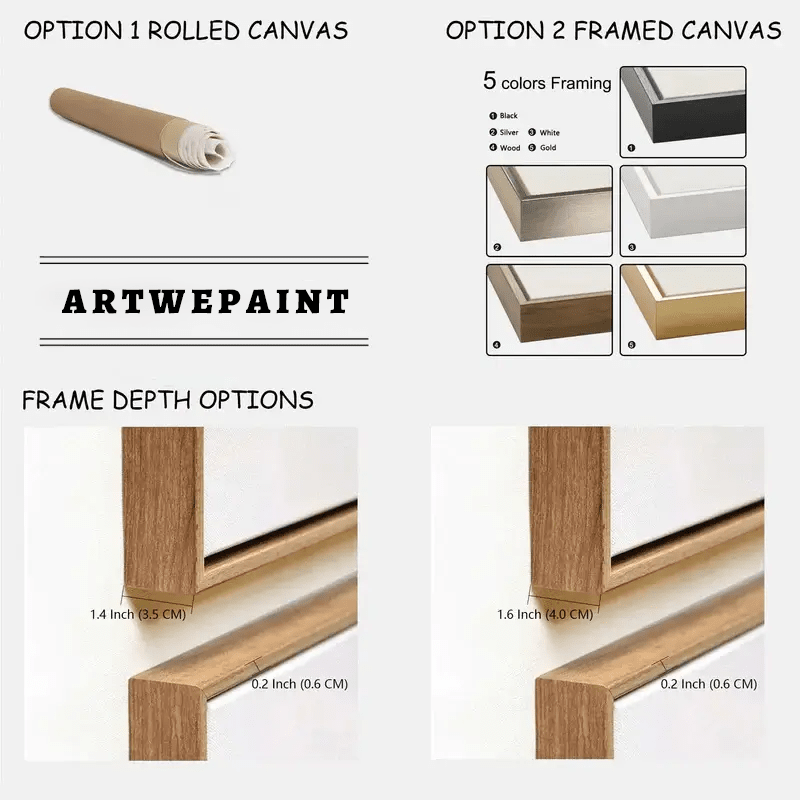 Golden Reflection - Geometric Abstract Gold Foil Painting#L5744 Painting artwepaint 