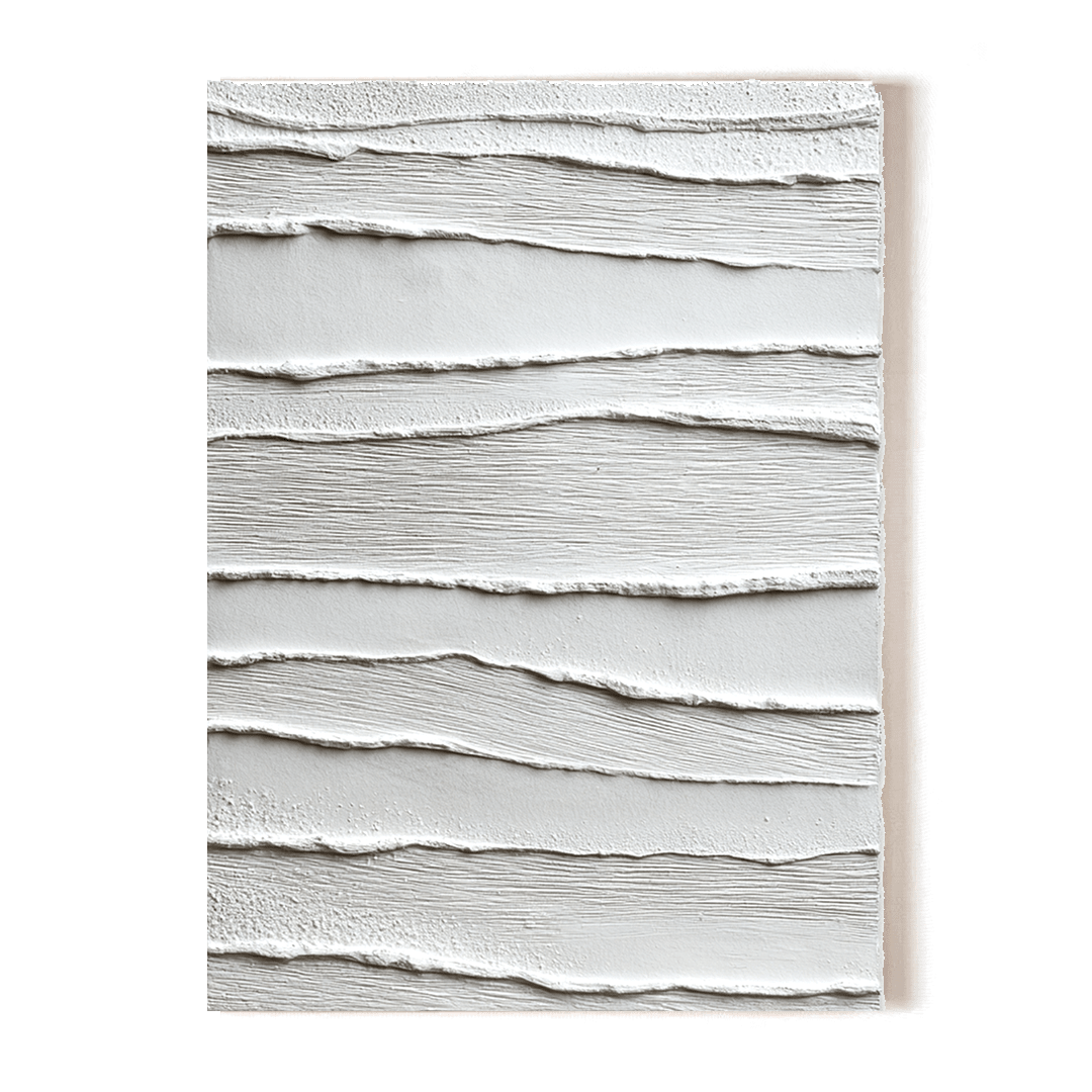 Flow Lines – White Relief Painting #awp101 Painting artwepaint 