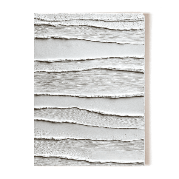 Flow Lines – White Relief Painting #awp101 Painting artwepaint 