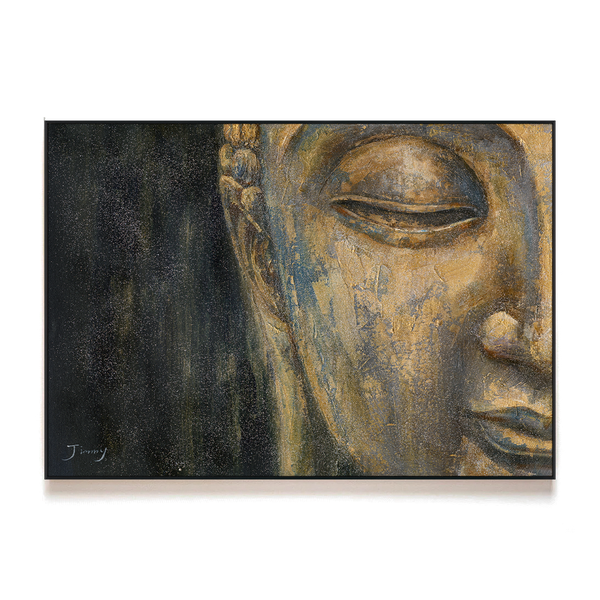 Golden Mirage - Textured Buddha Glow #H8155