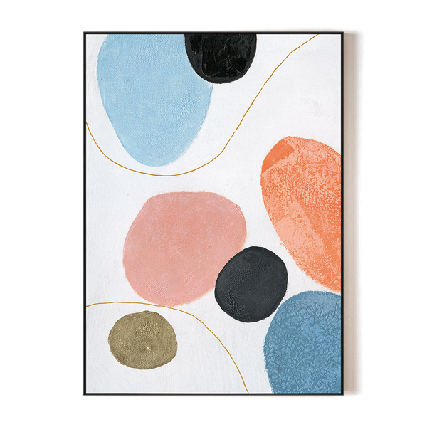 Aurora Shapes - Modern Abstract Art #J1501