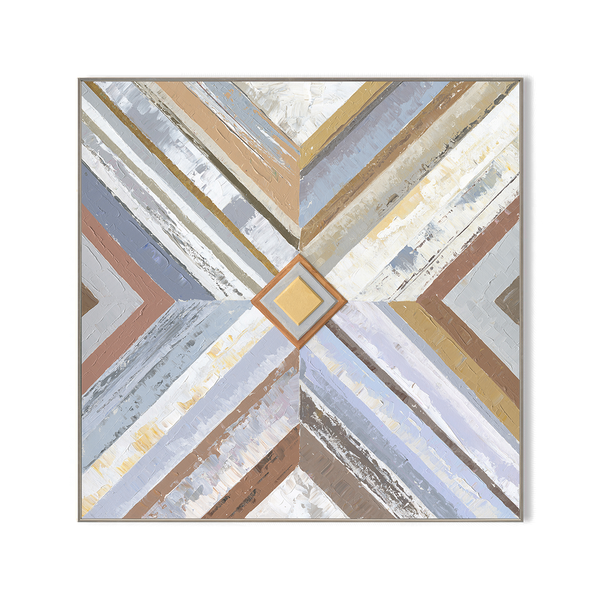 Sands of Harmony - Abstract Geometric Art #J1533
