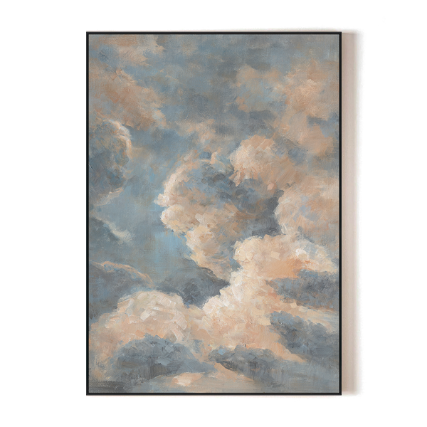 Cloud Reverie - Gentle Sky Abstract #J3747