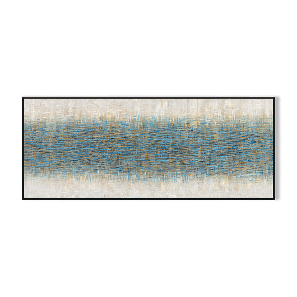 Azure Symphony - Vertical Abstract Texture #J4054