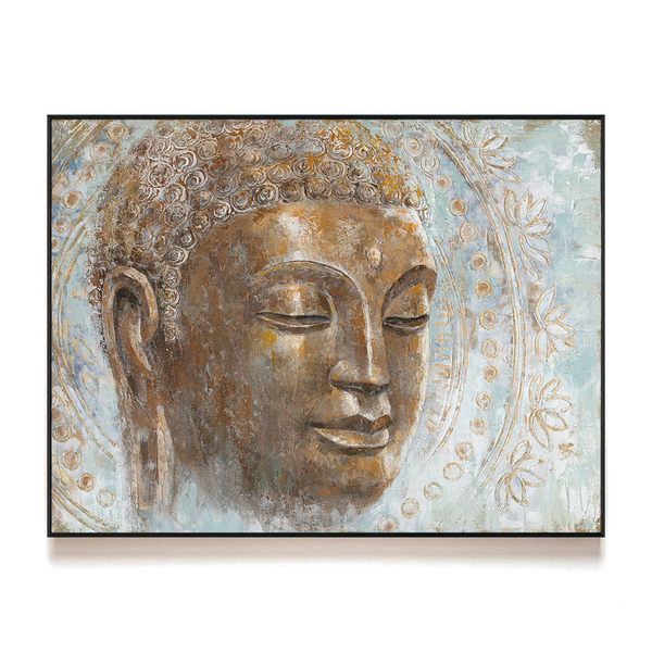Golden Grace - Buddha Gold Leaf Art #L0510