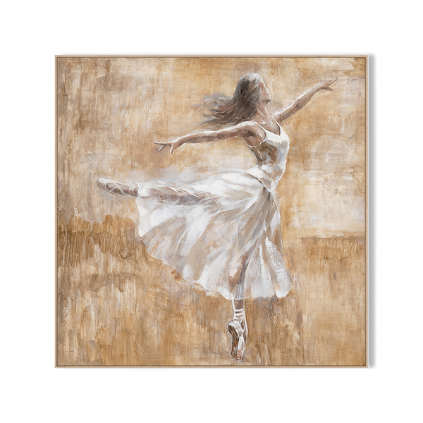 Amber Air - Ballet Dancer Painting#L0587