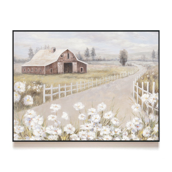 Blossom Path – Farmhouse Landscape#L4553