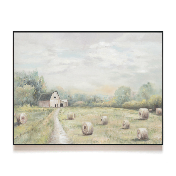 Morning Pastures – Countryside Landscape#L4583