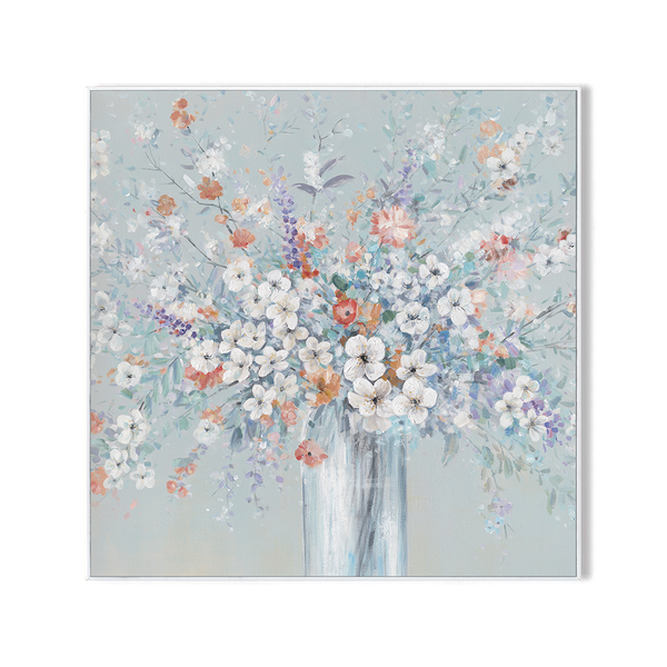 Blooming Symphony – Modern Floral Painting#L4614