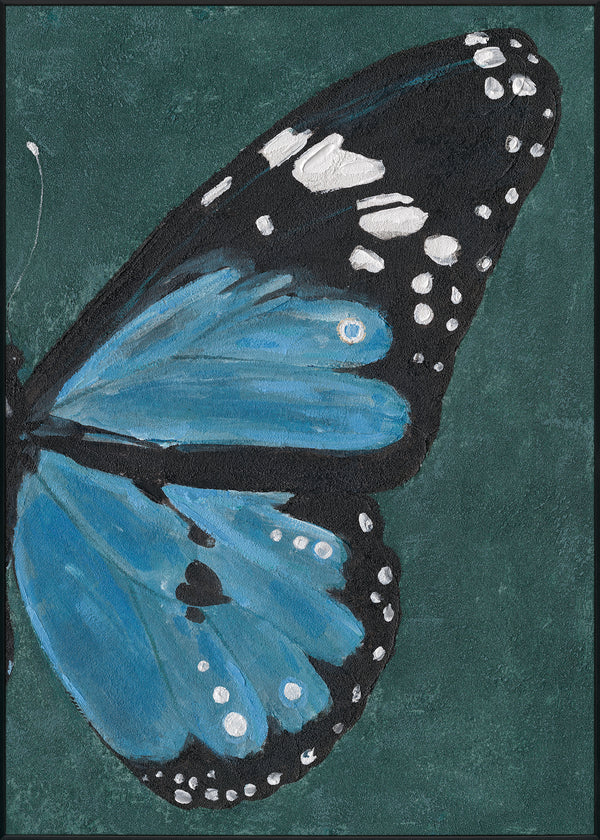 Cerulean Wings - Butterfly Wall Art #M3538