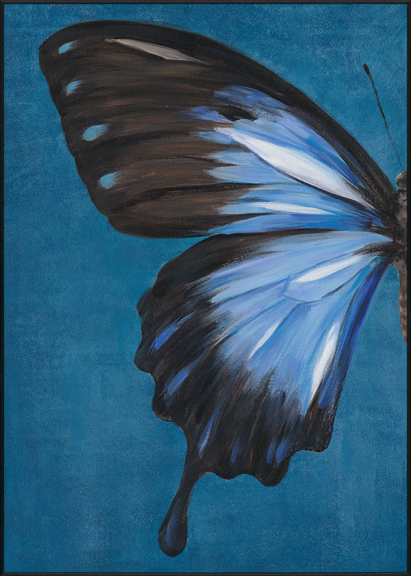 Azure Wing - Dreamlike Butterfly Art #M3566