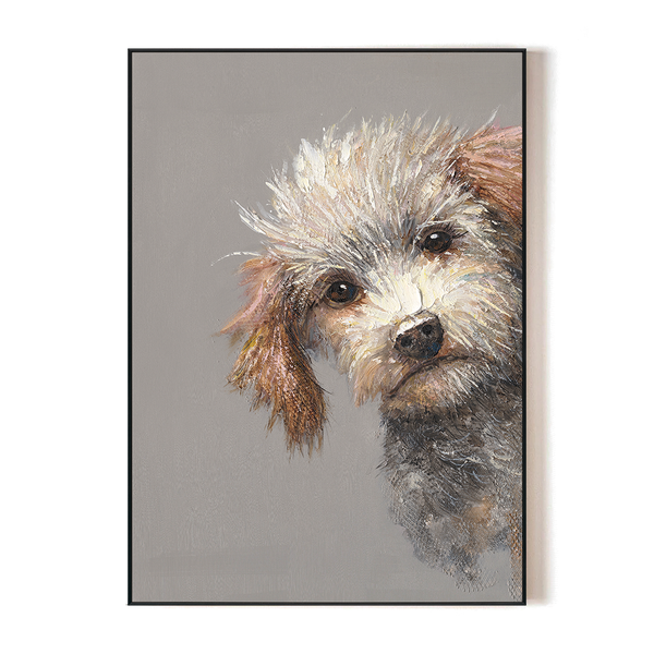 Gentle Gaze - Puppy Portrait #M3761