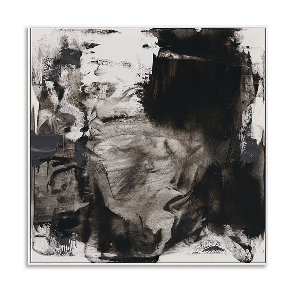 Obsidian Veins-Abstract Brushstroke Masterpiece #M5514