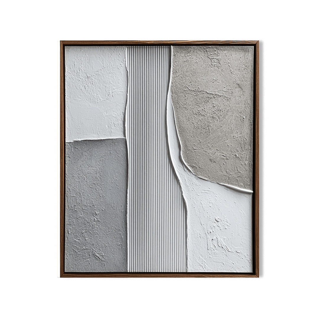 Quiet Fold – Minimalist Relief Painting #awp105 Painting artwepaint 