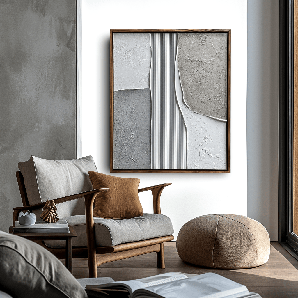 Quiet Fold – Minimalist Relief Painting #awp105 Painting artwepaint 