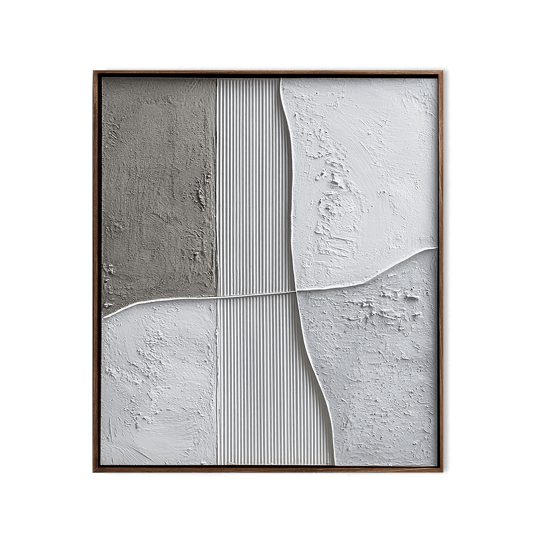 Seam of Light – Neutral Geometric Painting #awp107 Painting artwepaint 