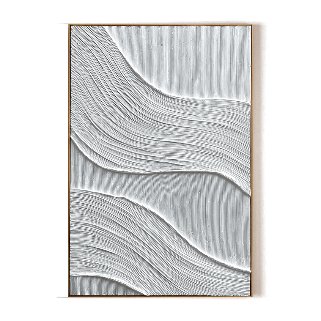 Soft Current White Textured Painting #awp97 Painting artwepaint 