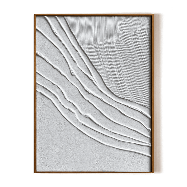 Tidal Calm – White Textured Painting #awp100 Painting artwepaint 