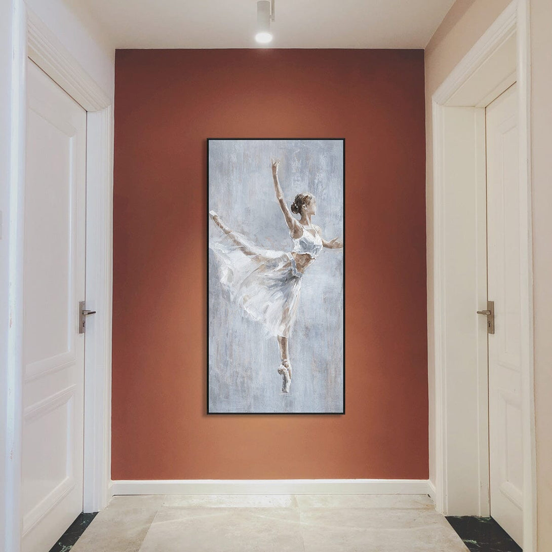 Airborne Grace - Ballet Canvas #L0589 Painting artwepaint 