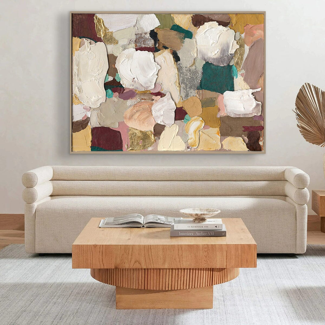 Aurora Bloom-Multicolor Abstract Texture Painting #P6195 Painting artwepaint 