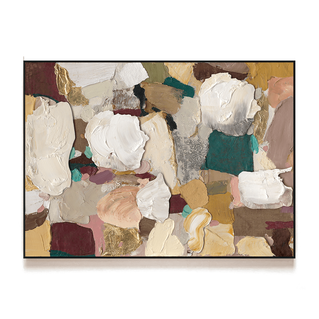 Aurora Bloom-Multicolor Abstract Texture Painting #P6195 Painting artwepaint 