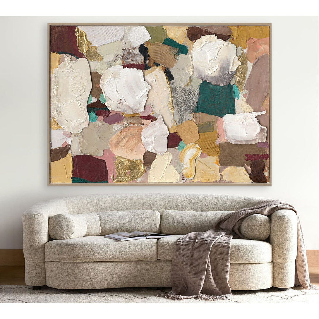 Aurora Bloom-Multicolor Abstract Texture Painting #P6195 Painting artwepaint 