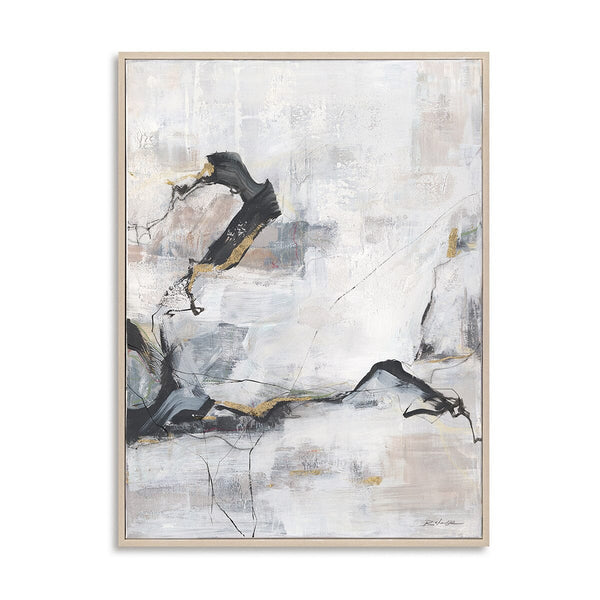Aurora Trace - Blue Grey Abstract Painting#M6887 Painting artwepaint 