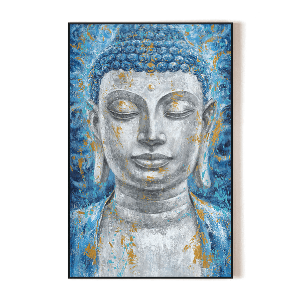 Azure Serenity - Blue Buddha Painting#L5016 Painting artwepaint 