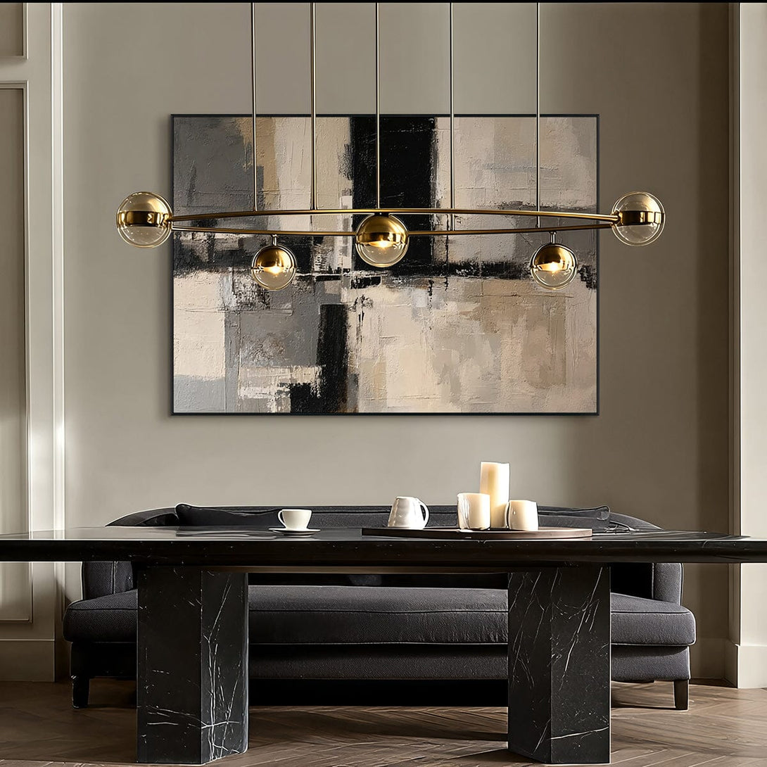 Balanced Tones-Neutral Abstract Painting #RIX1(376) Painting artwepaint 