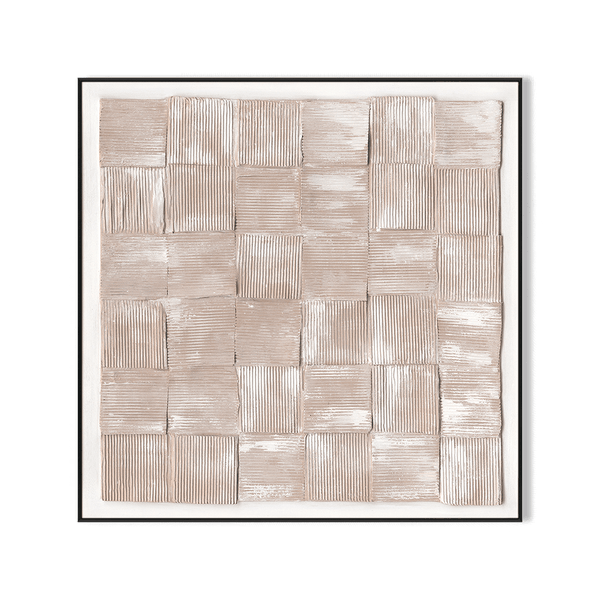 Beige Weave – 3D Textured Art #M4780 Painting artwepaint 