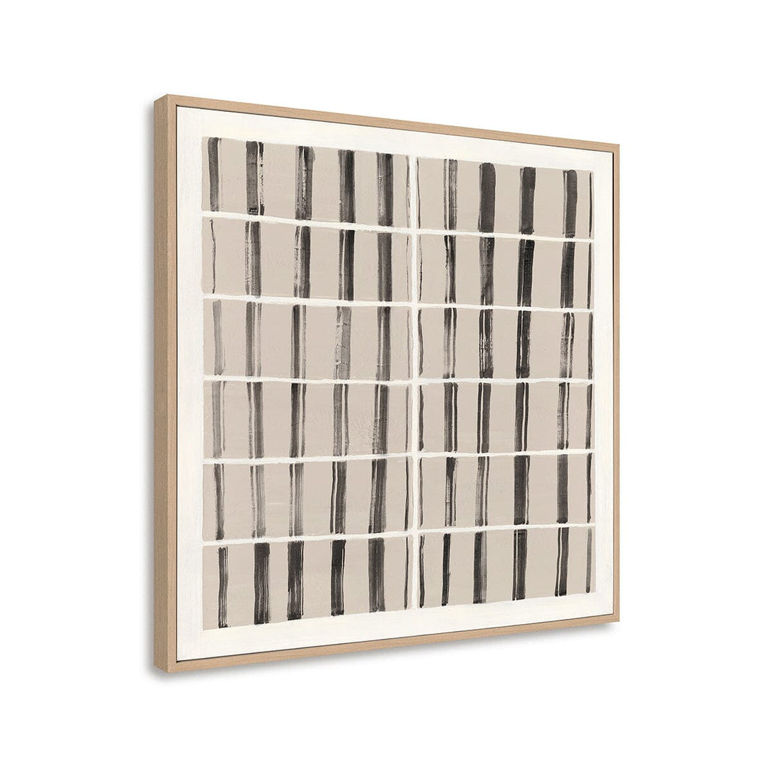 Black & White Grid - Abstract Geometric Art#M4790 Painting artwepaint 