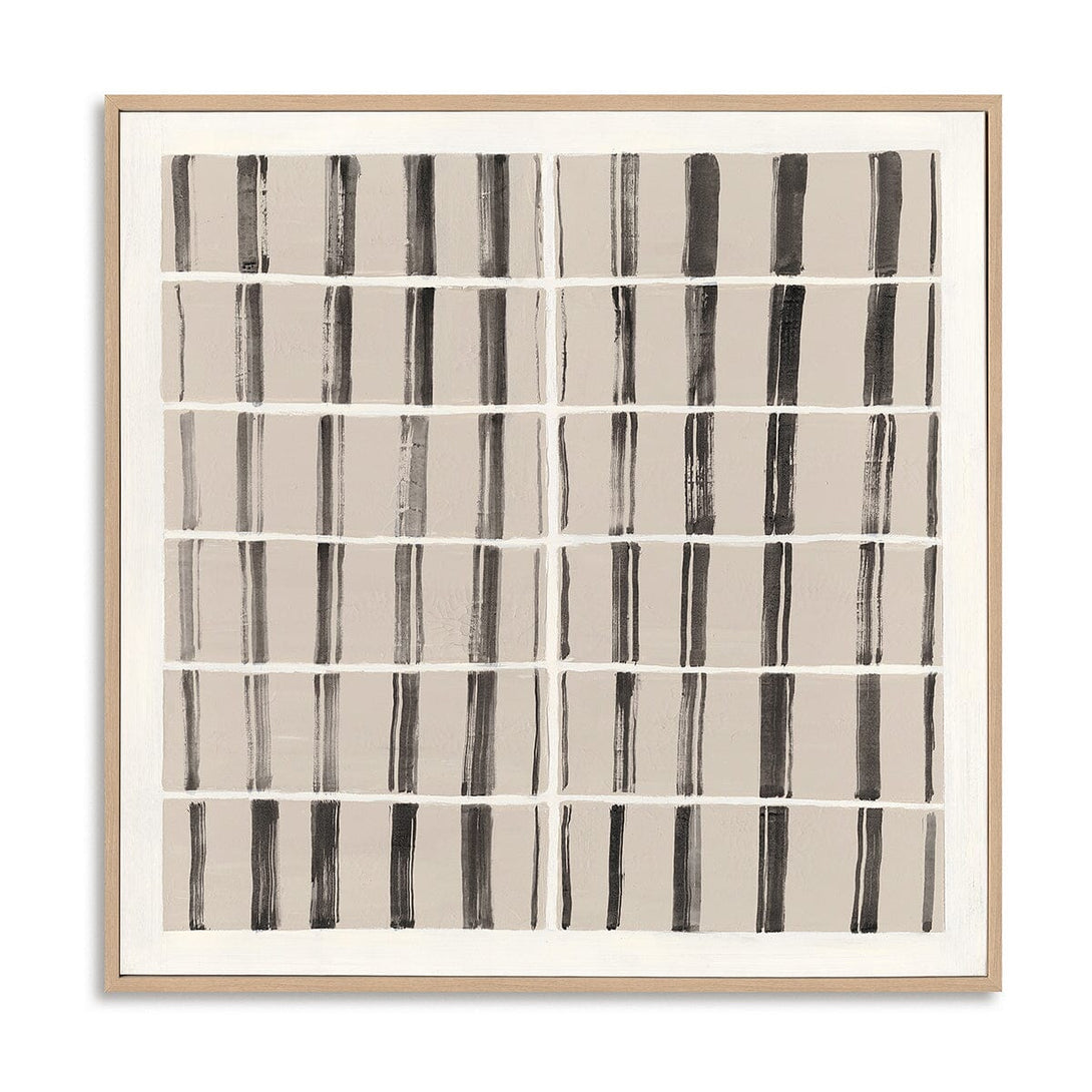Black & White Grid - Abstract Geometric Art#M4790 Painting artwepaint 