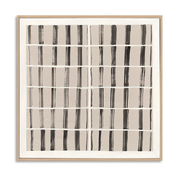 Black & White Grid - Abstract Geometric Art#M4790 Painting artwepaint 