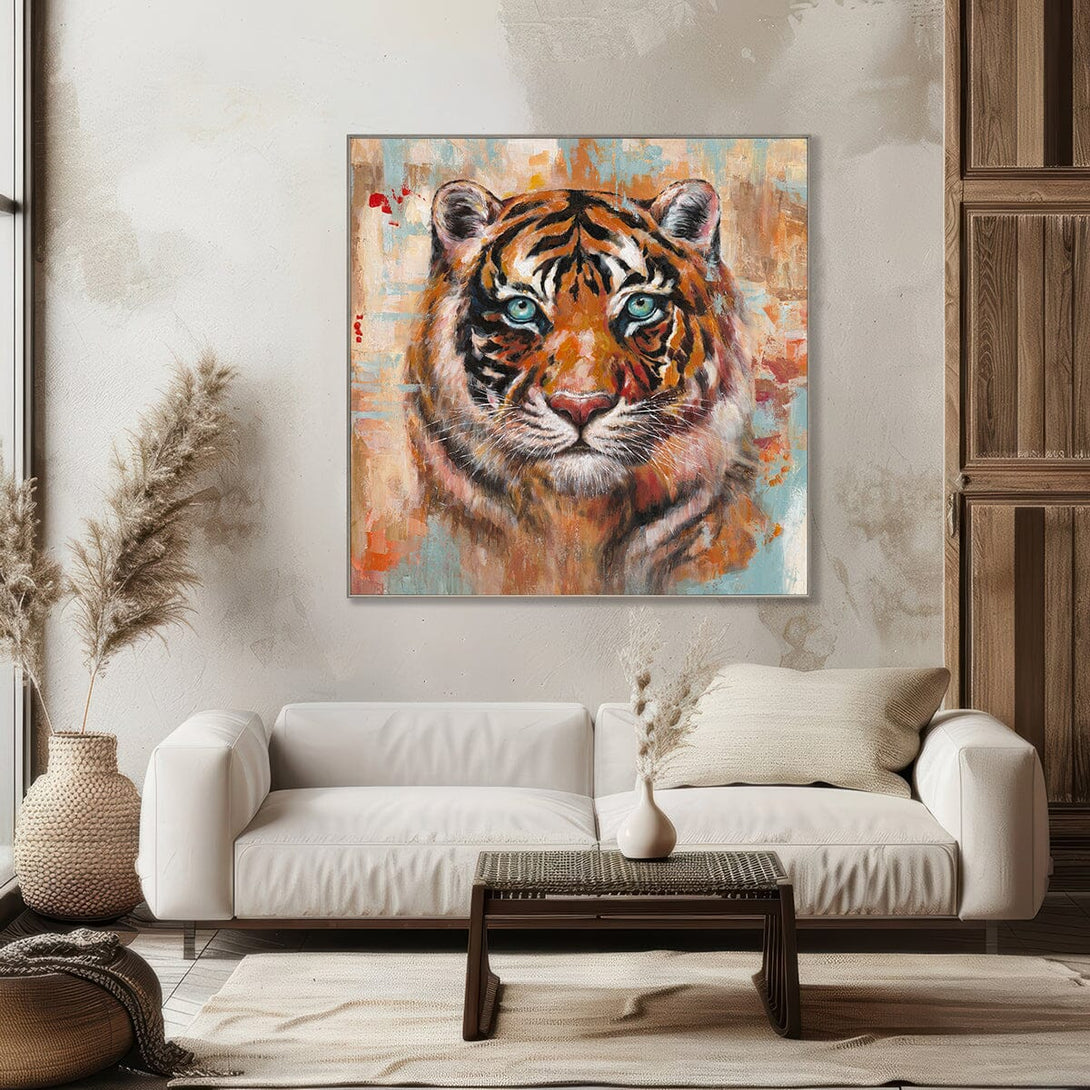 Blazing Gaze - Tiger Stare#L5039 Painting artwepaint 
