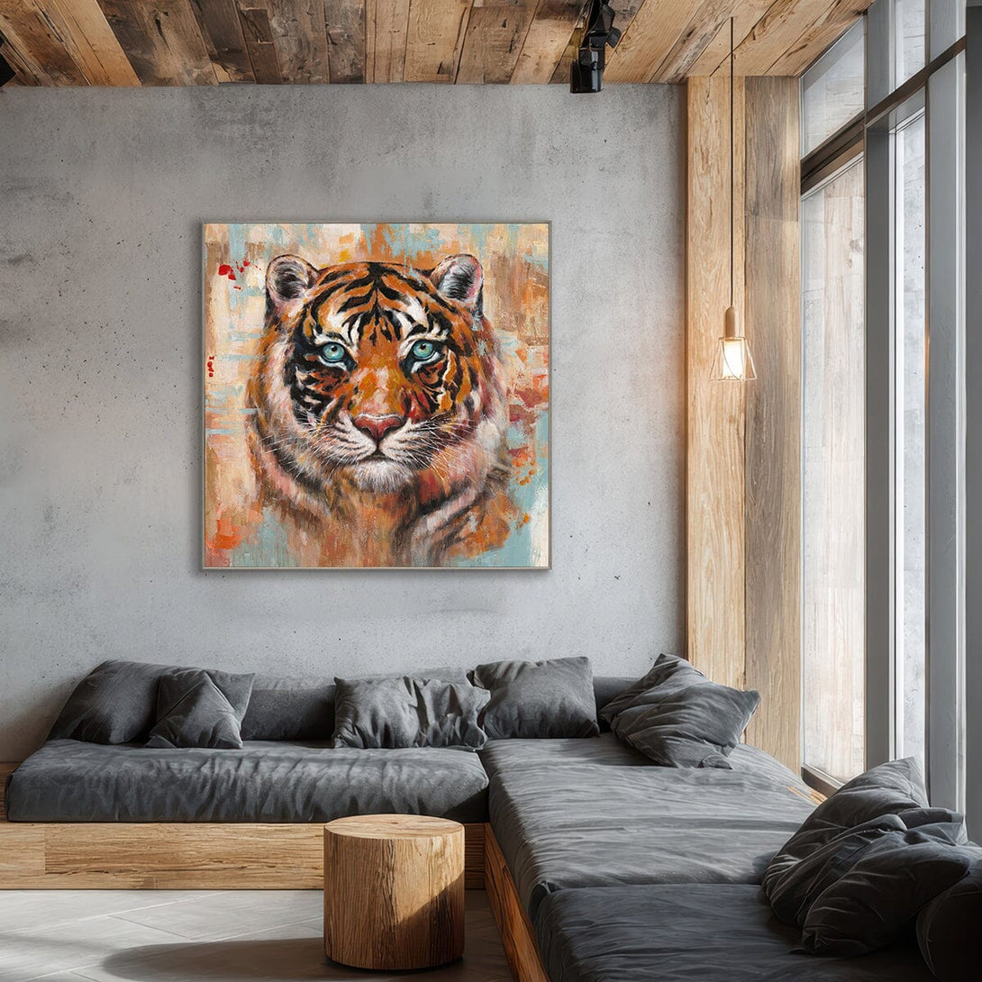 Blazing Gaze - Tiger Stare#L5039 Painting artwepaint 