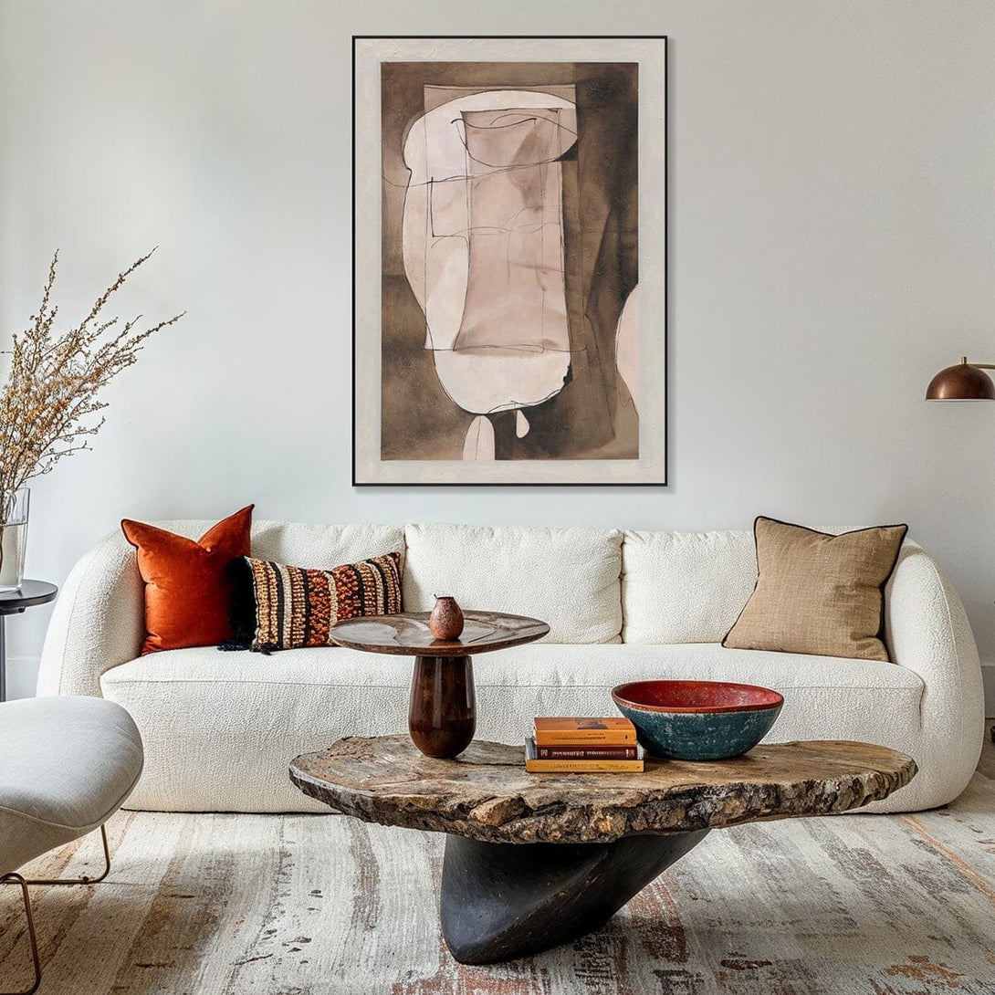 Block Shadows - Line Abstract #R1013 Painting artwepaint 