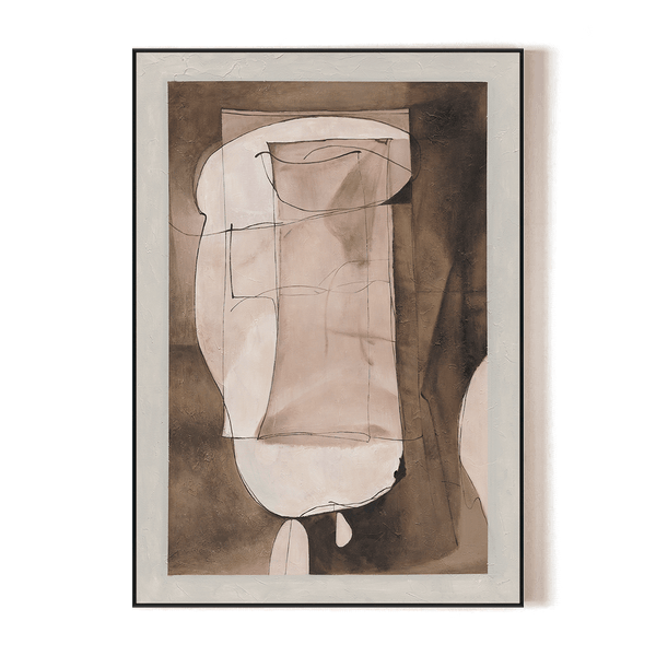 Block Shadows - Line Abstract #R1013 Painting artwepaint 