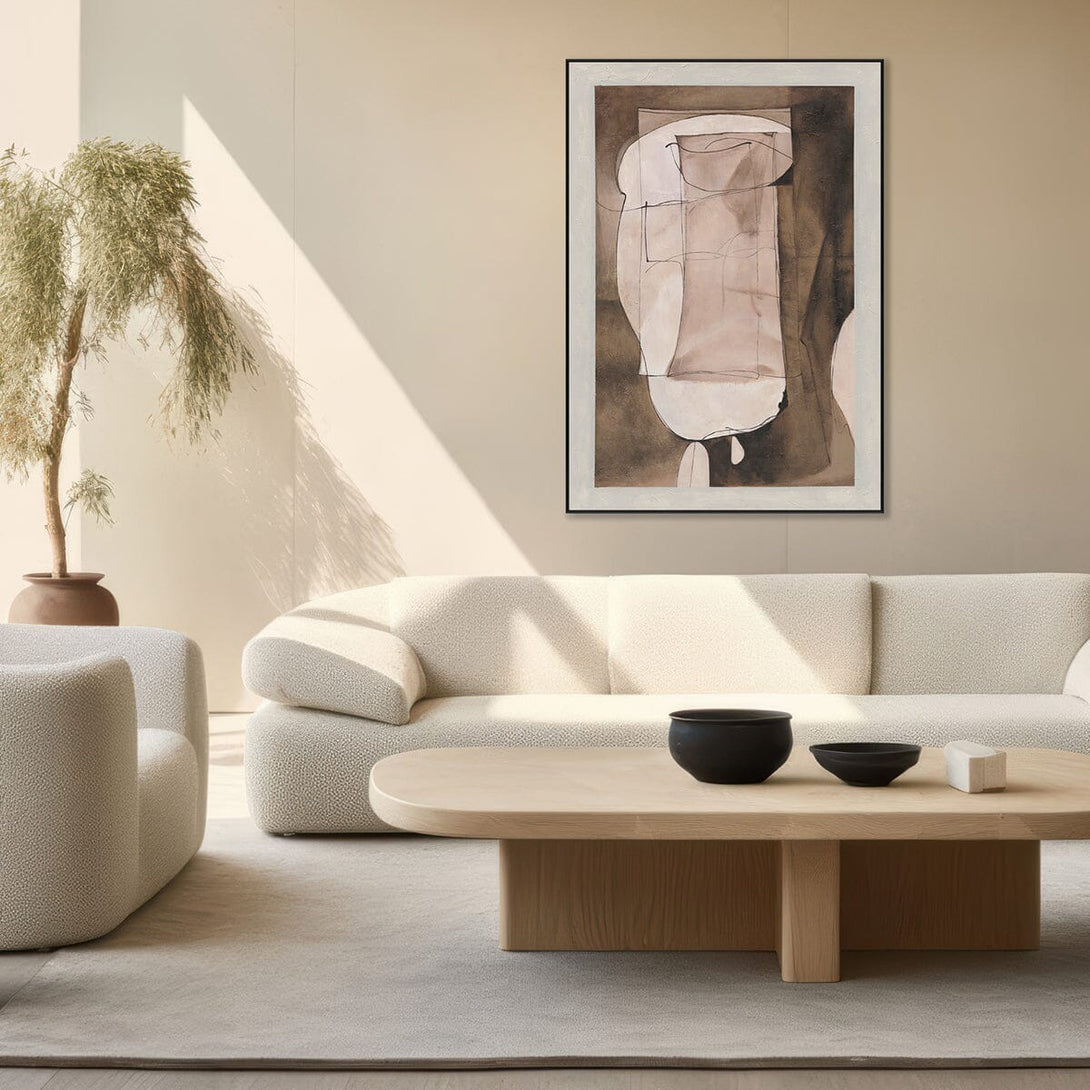 Block Shadows - Line Abstract #R1013 Painting artwepaint 