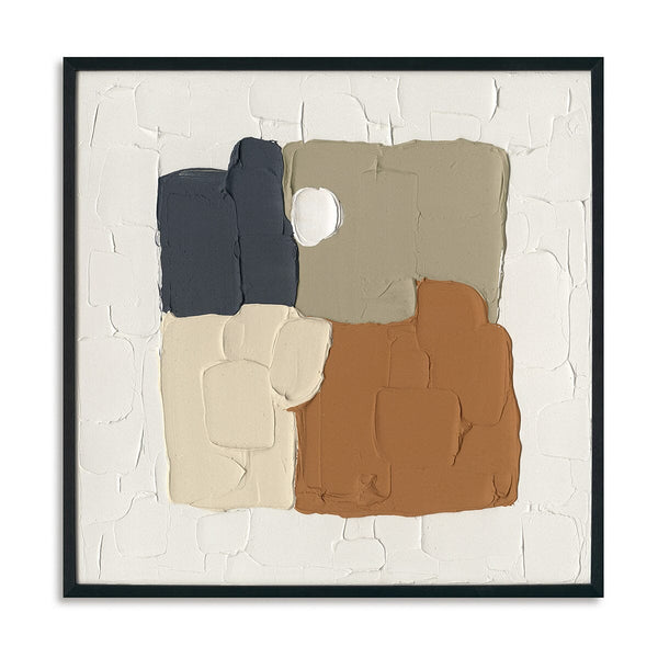 Block Texture-Color Block Abstract Painting#M2739 Painting artwepaint 