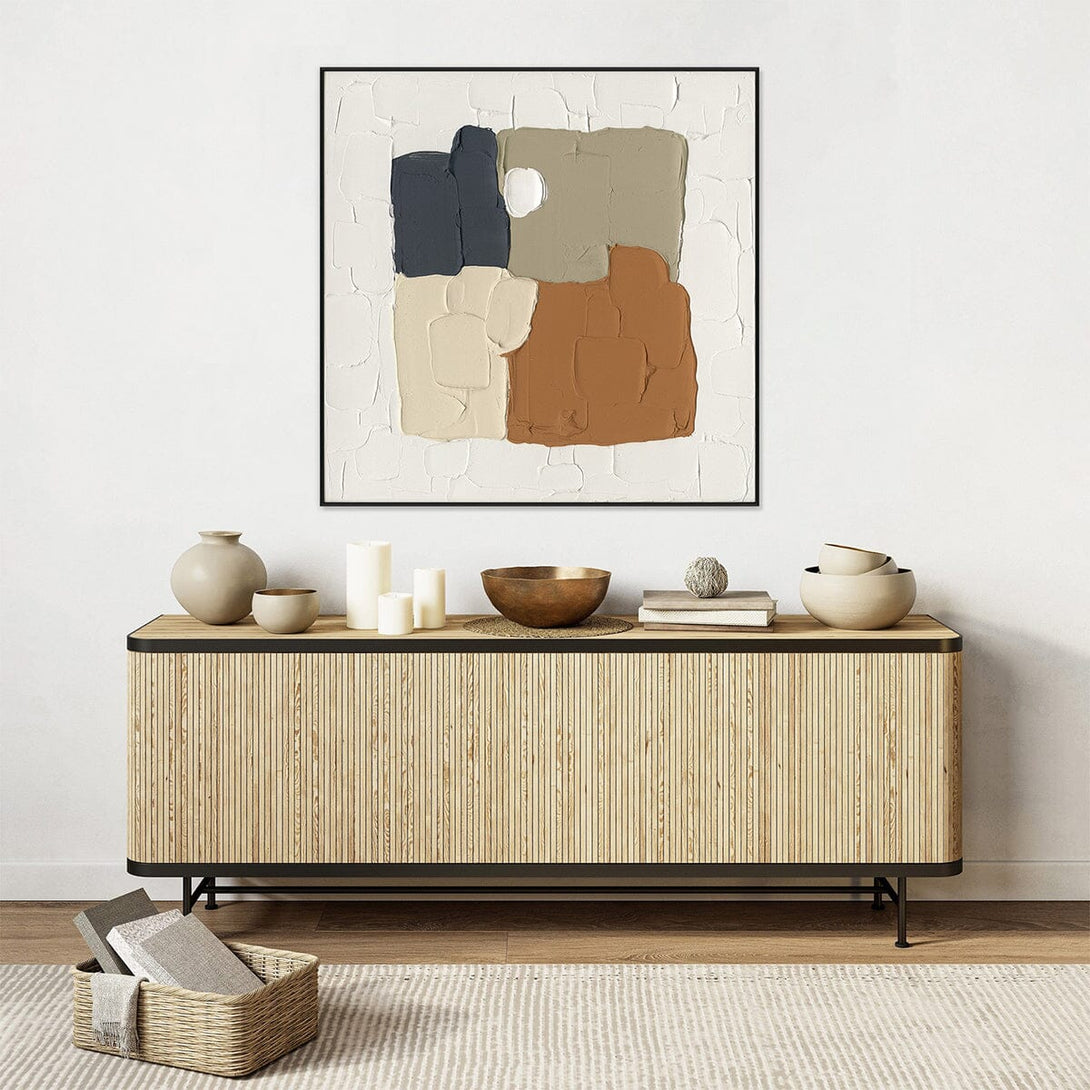 Block Texture-Color Block Abstract Painting#M2739 Painting artwepaint 