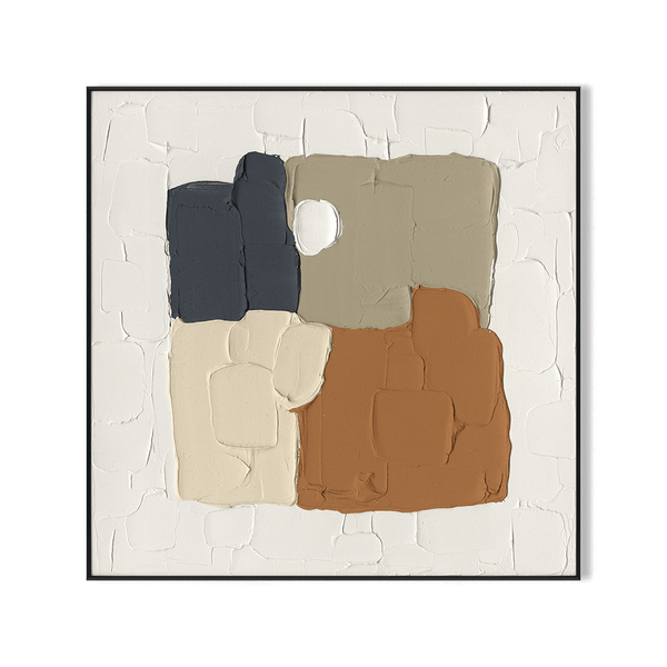 Block Texture-Color Block Abstract Painting#M2739 Painting artwepaint 