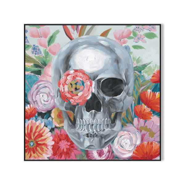 Bloomed Skull – Floral Fantasy Painting #J2152 Painting artwepaint 