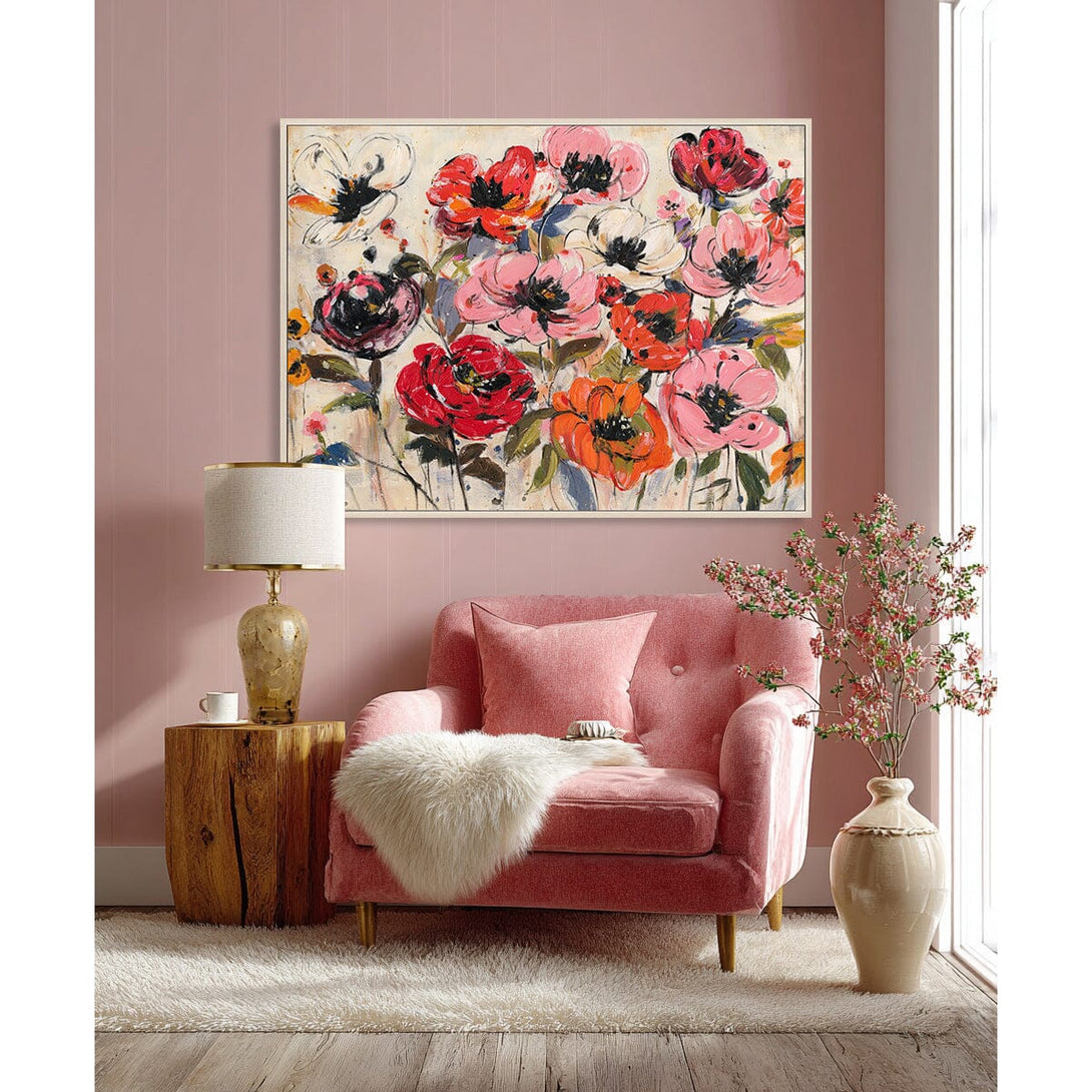 Blooming Charm - Vibrant Floral Art#P4657 Painting artwepaint 