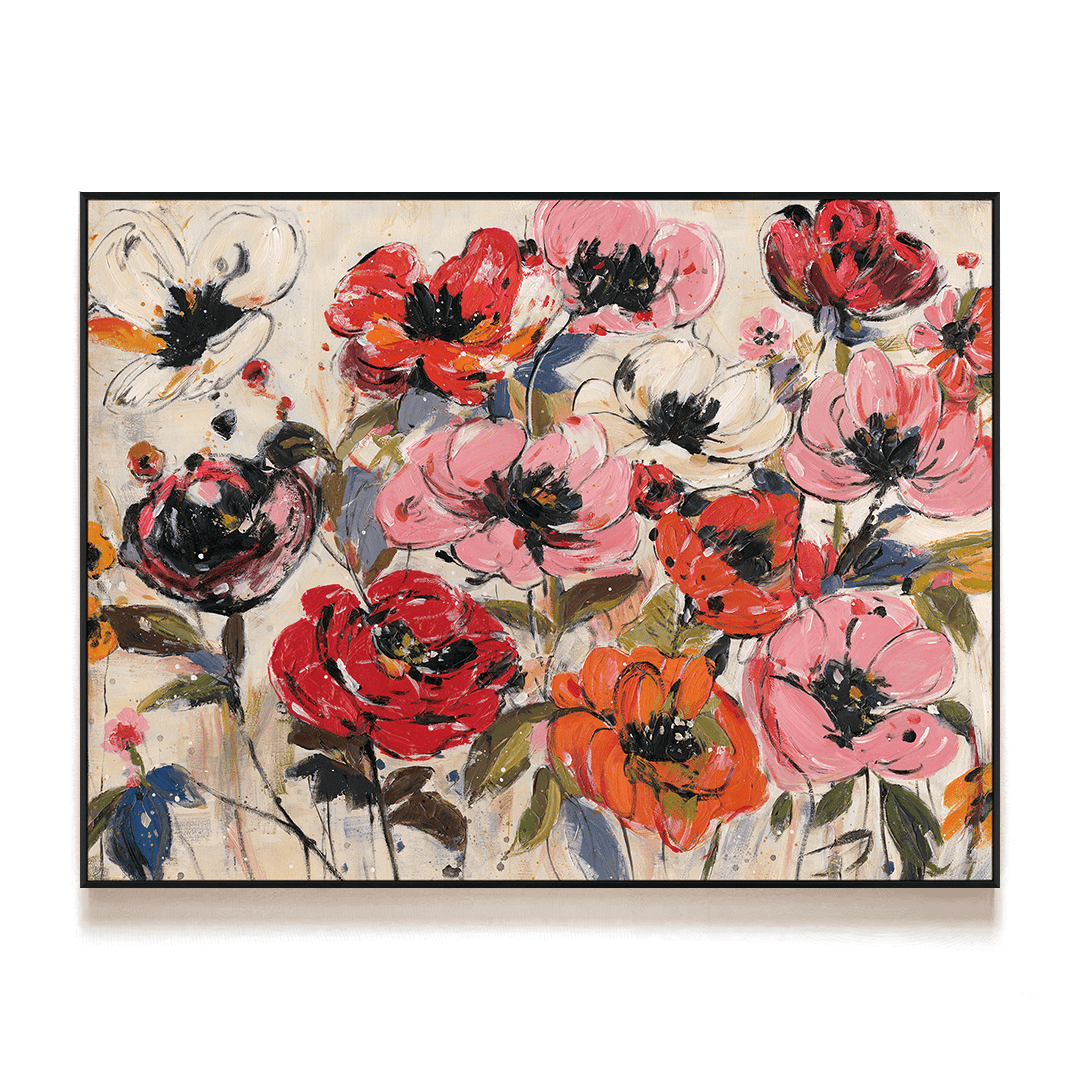 Blooming Charm - Vibrant Floral Art#P4657 Painting artwepaint 