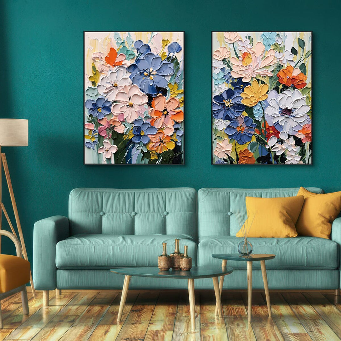 Blossom Dream – Colorful Floral Painting #MH1130(33) Painting artwepaint 