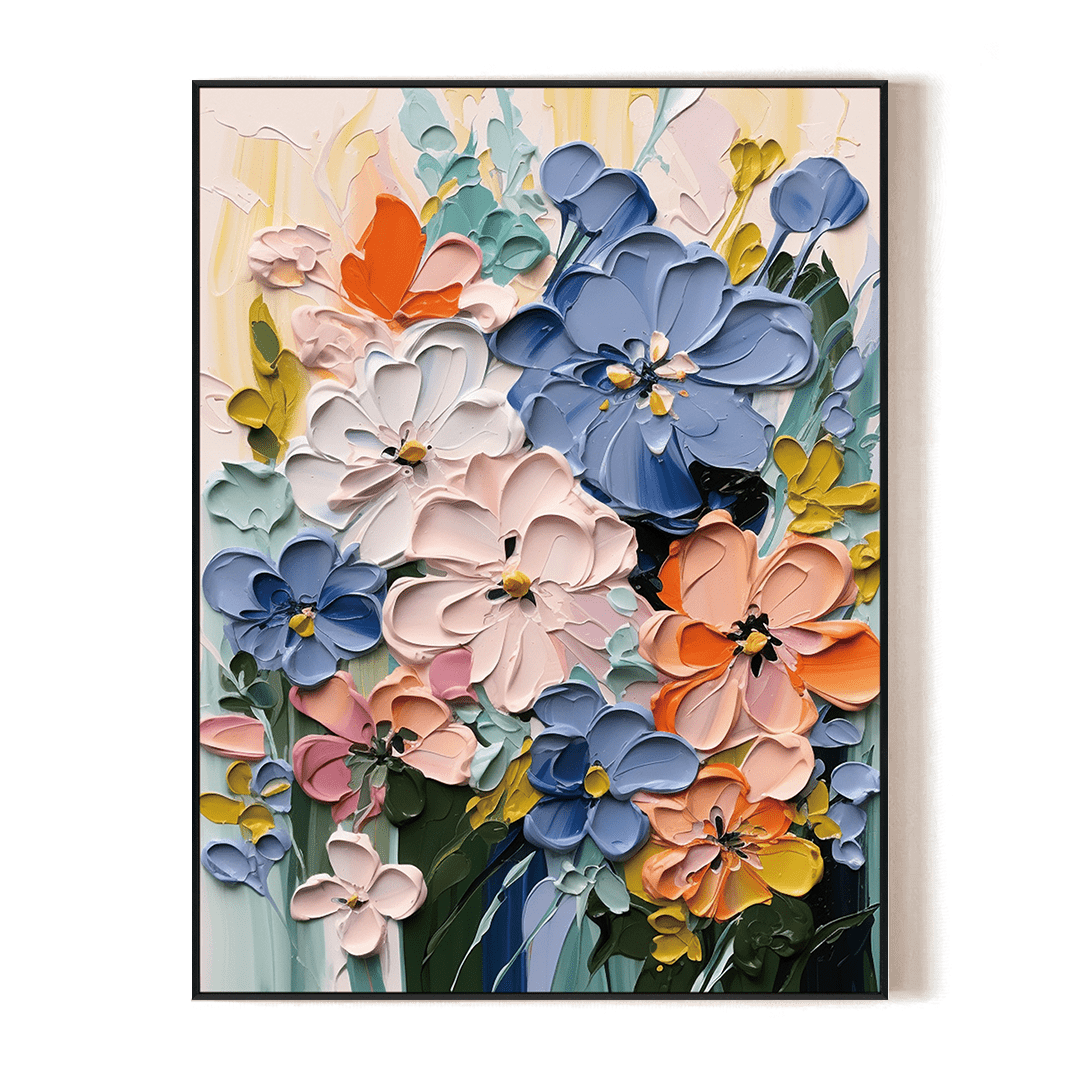 Blossom Dream – Colorful Floral Painting #MH1130(33) Painting artwepaint 