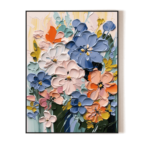 Blossom Dream – Colorful Floral Painting #MH1130(33) Painting artwepaint 