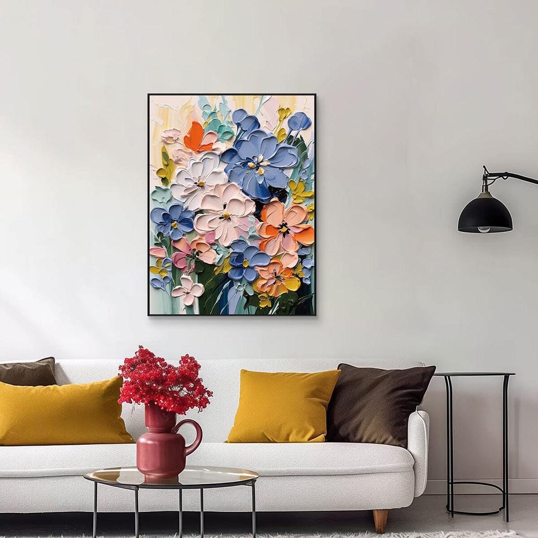 Blossom Dream – Colorful Floral Painting #MH1130(33) Painting artwepaint 