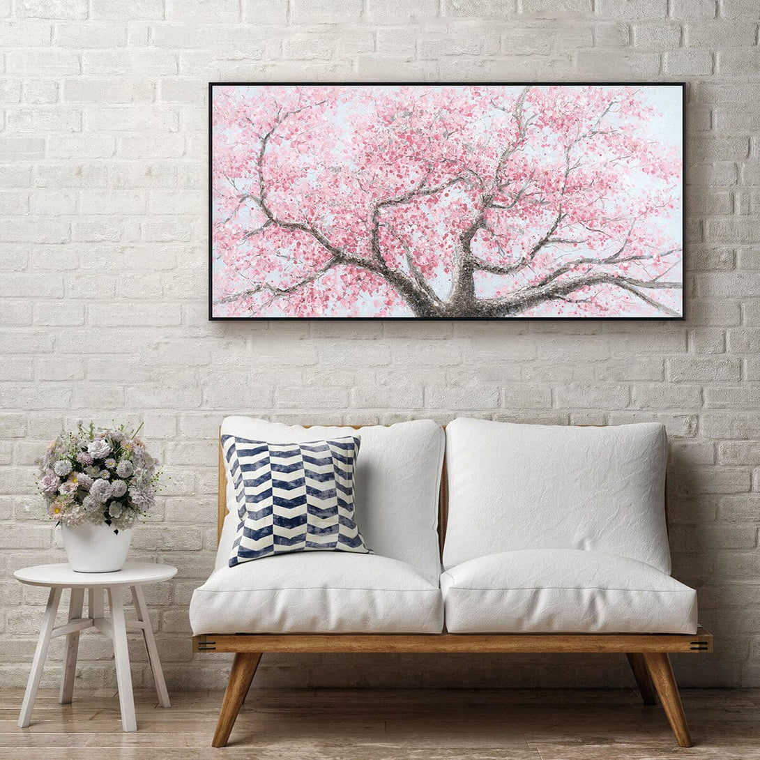 Blossom Dream-Pink Sakura Tree Painting #J3530 Painting artwepaint 