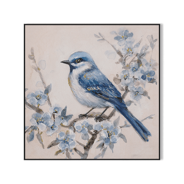 Blossom Perch - Bluebird Floral Art#M3613 Painting artwepaint 